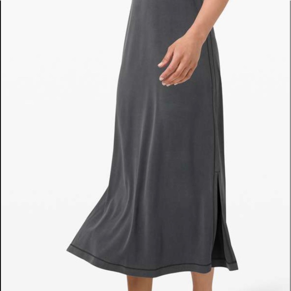 Lululemon Ease Of It‎ All Green Sleeveless Dress - Picture 2 of 4